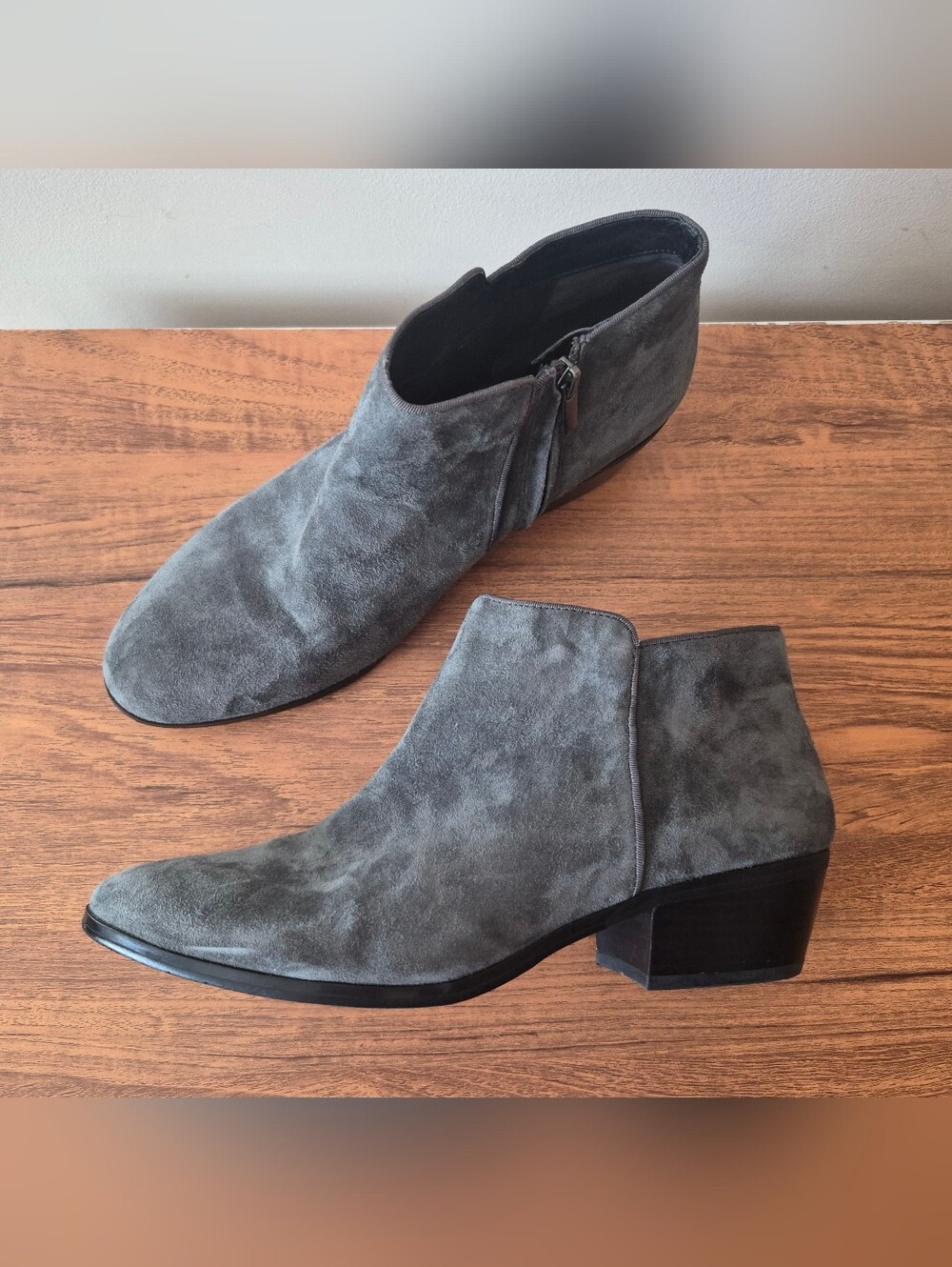 Sam Edelman Suede Ankle Boots Size 10
